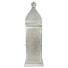 Gbp prices are indicative, correct euro pricing is shown in the checkout. Northlight 30 5 White And Gold Moroccan Style Pillar Candle Floor Lantern Target