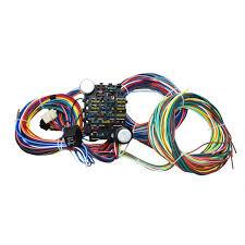 Metra preassembled wiring harnesses can make your car stereo installation seamless, or at least a lot simpler. 65 73 Ford Mustang 21 Circuit Universal Wiring Harness Wire Kit Xl Wires Ebay
