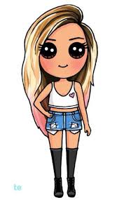 Pin De Amelie Em Drawings Desenho De Menina Bonita Kawaii Disney Bonequinhas Kawaii