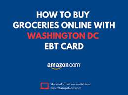 Electronic benefit transfer cards are debit cards that contain state funds for supplemental wait for the cashier to provide a total cost. How To Buy Groceries Online With Dc Ebt Food Stamps Now