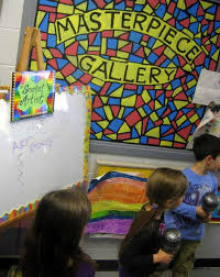 Find Blow Up Microphones That Kids Can Use When It Is Their Turn To Be The Host To Critique The Art In The Galler Art Room Art Classroom Art Teaching Resources