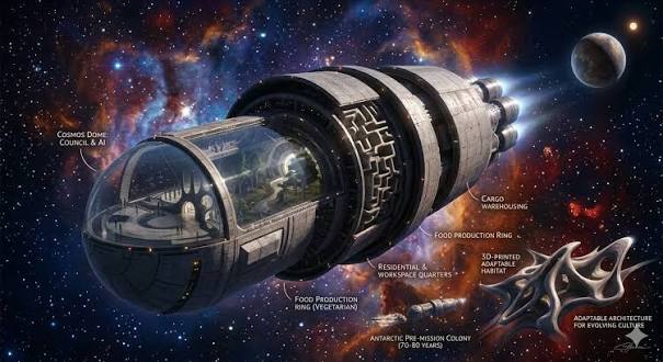 Más real que la ficción: el proyecto Chrysalis propone una nave de 58 km  para viajar 400 años hacia Próxima Centauri b. Con gravedad artificial y  propulsión por fusión nuclear, albergará a