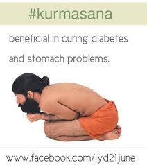 Kurmasana Is Benificial In Curing Diabetes And Stomach Problems Worldyogaday Internationalyogaday Yoga For Diabetes Ramdev Yoga Happy Yoga