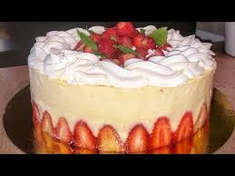 Le Fraisier Youtube En 2020 Recette Fraisier Fraisier Dessert