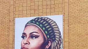 This New Mural of Michelle Obama Was Copied in a Major Way