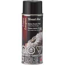 Beauti Tone 340g Acrylic Black Gloss Lacquer Paint Home Hardware