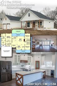 Popular layouts with a spacious living room combined with a the master bedroom is located away from the bedrooms of other family members and is provided with a. Plan 11782hz 3 Bedrooms And Porches Front And Back Barn House Plans House Plans Farmhouse House Plans
