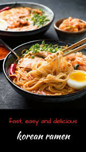 Korean Ramen This Is Not Instant Noodles Recipe Ramen Noodle Soup Recipes Food