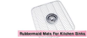 rubbermaid mats for kitchen sinks