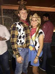 Woody And Jessie Couples Halloween Costume Jessie Halloween Costume Cute Couple Halloween Costumes Couples Costumes