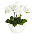 Florals Orchid Faux Flowers And Plants Bellacor