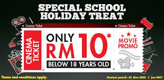 21 our web site contains many offers from third party entities which may allow you to order, receive, or redeem various products and services by businesses that. Tgv Cinemas Rm10 Movie Ticket For Student Below 18 Years Old Any Movie Day Time Northern Malaysia 25 November 1 January 2017