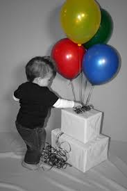 Black And White With Pop Of Color First Birthday Picture Love The Black And White With Pops Of Color Color Splash Color Pop Color Photography