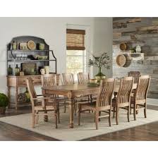 Bassett has been america's first name in home furnishings since 1902. Vaughan Bassett Scotsman 9pc 90 Dining Room Set In Natural Maple By Dining Rooms Outlet