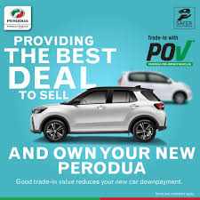 Kalau trade in dengan dealer, apa harga yang dia offer, itulah yang anda kena terima sebab kita nak beli kereta dengan dia. Perodua Perodua Twitter