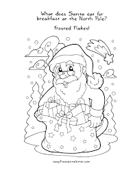 Easy Free Letter From Santa Magical Package Printable Christmas Coloring Pages Santa Coloring Pages Free Christmas Printables