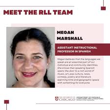Meet Megan Marshall, an Assistant Instructional Professor in Spanish who  joined the Department in 2024: rll.uchicago.edu/megan-marshall