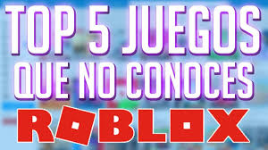 En mayo de 2020, los juegos más populares de roblox tienen más de 10 millones de jugadores activos mensuales cada uno. Top 5 Juegos De Roblox Que No Conocias Ecommerce B Youtube