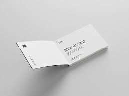 Free Landscape Book Mockup On Behance In 2020 Free Mockup Mockup Sign Mockup