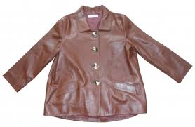 Great savings & free delivery / collection on many items. Camel Leather Jacket 40 Oscar De La Renta Business Style
