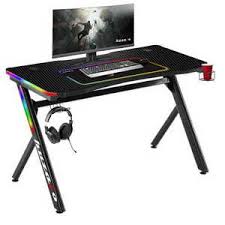 Rgb led pixel touch reactive gaming table: Ultra Modern Gaming Desk Hz Hero 4 5 Rgb Lit Lunares Store