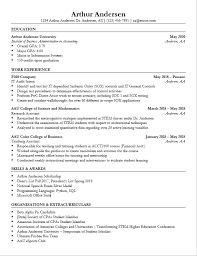 resume advice before meet the firms