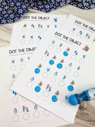 Dot to dot coloring pages for boys and girls represents contours of images which should be connected on dots. Winter Do A Dot Printables For Kids