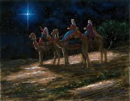 The Wise Men Follow The Star Silent Night Holy Night Christmas Art Old Fashioned Christmas