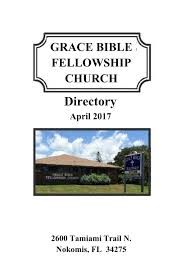 GBFC Directory first draft