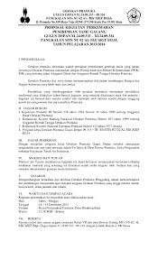 Upaya gerakan pramuka smk negeri 1 singosari dalam hal ini adalah melaksanakan lomba bagi generasi. Contoh Proposal Kegiatan Perkemahan Pramuka Penggalang Doc Berbagi Contoh Proposal