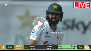 Check pakistan vs south africa 2nd test 2021, south africa tour of pakistan match scoreboard, ball by ball commentary, updates only on espn.com. Live Test Match Day 1 Pak Vs Sa Pakistan Vs South Africa Sa Vs Pak Ptv Sports Live Live Score 2nd Test Cricket Rawalpindi Today H2h Sports Workers Helpline