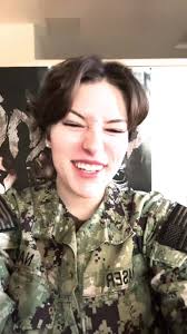 Army Female Curly Pixie