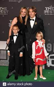 Luka modric is in now way overrated or undeserving of all the praise that he has been getting lately. Luka Modric Poses With His Wife Vanja And Their Children Ivano And Ema Arrive For The Best Fifa Football Awards 2018 At The Royal Festival Hall London Stock Photo Alamy