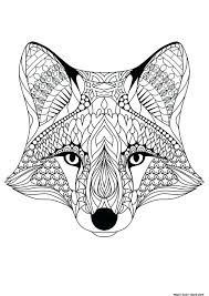 Wolf Mandala Coloring Pages Free Coloring Library