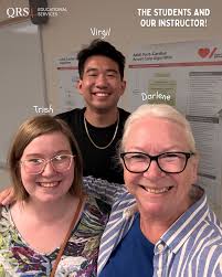 📚HANDS-ON LEARNING IN RHYTHM & ECG INTERPRETATION! 🩺 QRS Educational  Services President & Instructor, Darlene Hutton, had the privilege of  teaching 3 Rhythm & ECG courses for the dedicated RN and RPN