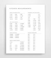Kitchen Conversion Chart Conversion Chart Baking