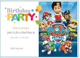 Create this digital invitation in seconds super easy. Download Now Paw Patrol Birthday Invitation Ideas Paw Patrol Birthday Paw Patrol Invitations Paw Patrol Birthday Invitations