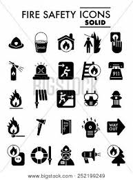 Download safety icon free icons and png images. Fire Safety Glyph Vector Photo Free Trial Bigstock