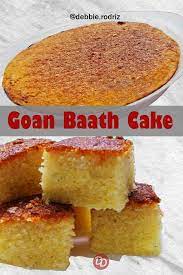 Goan Baath Batica Recipe How To Make Goan Baath Cake Batk Recipe Recipe Christmas Desserts Easy Christmas Sweets Recipes Indian Dessert Recipes