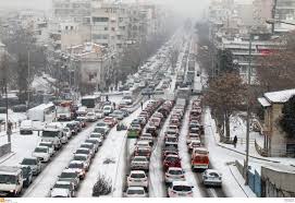 Έρχονται θυελλώδεις άνεμοι, χιόνια και παγετός. 10 Ianoyarioy 2017 H Mera Poy H 8essalonikh Asprise Kai Martyrhse