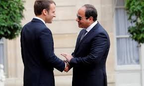 Macron is due to meet sisi at egypt's presidential palace on monday morning. Sisi Macron Discuss Latest Developments In Libya Sudan Egypttoday