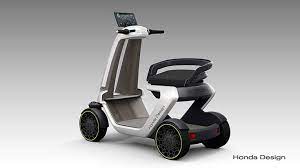 Honda Wander Walker Concept Scooter Design Electric Scooter Design Eletric Bike