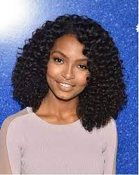 Yara1 Black Celebrity Kids Curly Hair Styles Short Hair Wigs Human Hair Wigs