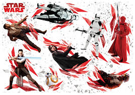 Wall Tattoo Star Wars The Last Jedi From Star Wars Photomural Com