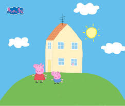 Y es que no sé qué tendrá peppa pig que les encanta (admito que a mí también…jajajaja). Pin By Mary Gonzalez On Peps Pig Party Peppa Pig House Peppa Pig Birthday Party Peppa Pig Birthday