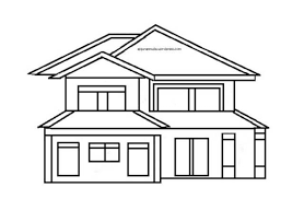 Sketsa mewarnai di atas merupakan. 31 Gambar Mewarnai Rumah Lucu Terbaru Lingkar Png
