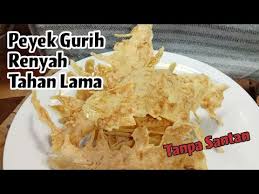 Tepung beras juga bisa dicampur dengan sedikit pati agar teksturnya sedikit lebih keras dan tahan lama seperti tapioka/kanji atau maizena. Peyek Udang Rebon Renyah Tahan Lama Cara Membuat Peyek Tanpa Santan Youtube