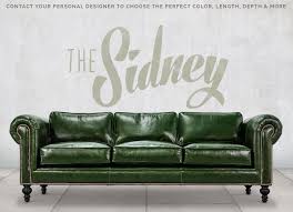 A very original sofa and a very similar one to the famous chesterfield sofa concerning its style. Chesterfield Collection Of Iron Oak
