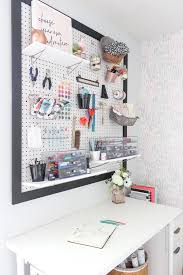Continue to 4 of 11 below. Feminine Home Office Diy Pegboard Domestically Creative