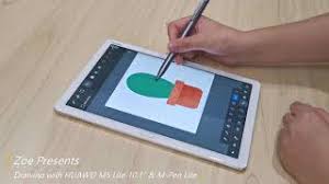 Are tablets with screen different from regular drawing tablets & pads? Drawing With Huawei Mediapad M5 Lite 10 1 Inch Huawei Community